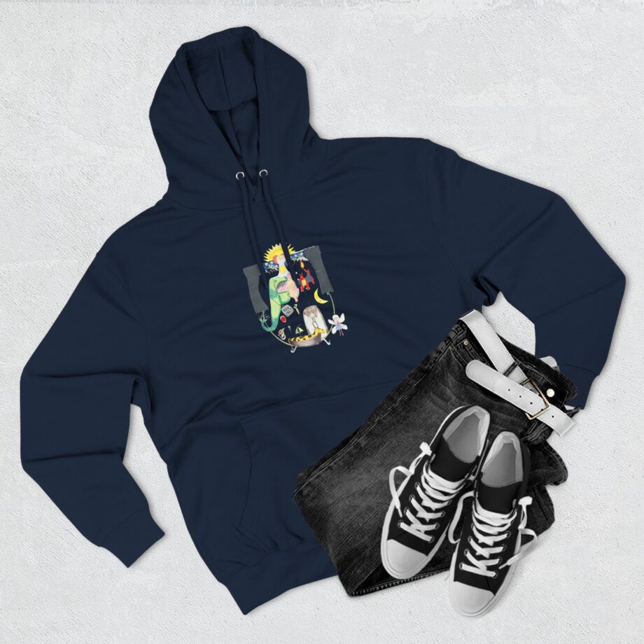 Adrianne Lenker the Goat Boat Three-panel Fleece Hoodie