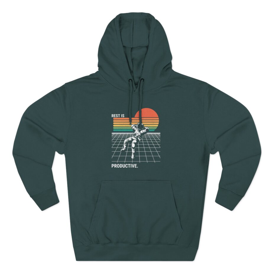 Elyse Myers: Rest is Productive Three-Panel Fleece Hoodie