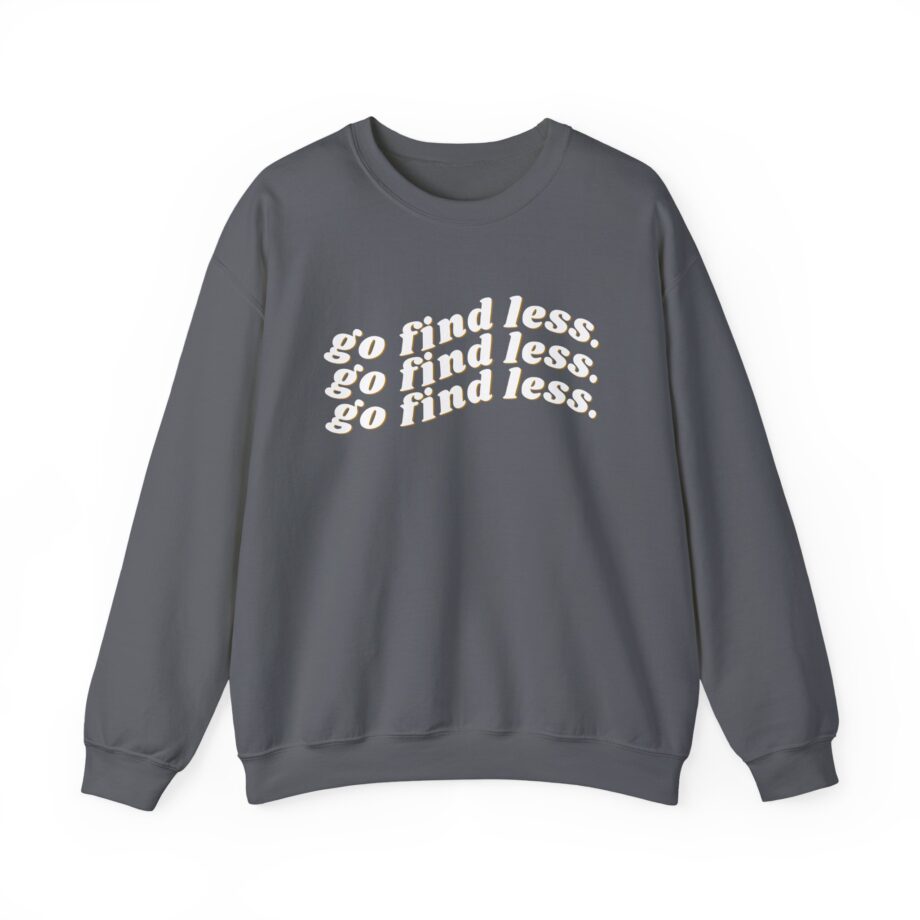 Elyse Myers Go Find Less Unisex Heavy Blend™ Crewneck Sweatshirt