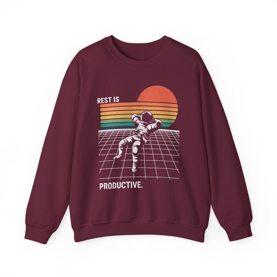 Elyse Myers: Rest is Productive Unisex Heavy Blend™ Crewneck Sweatshirt