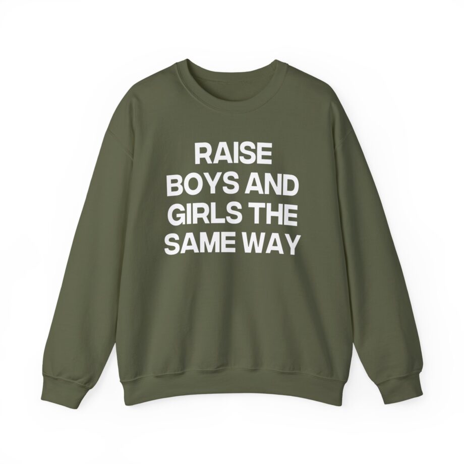 Jenny Holzer Raise the Same Way Unisex Heavy Blend™ Crewneck Sweatshirt