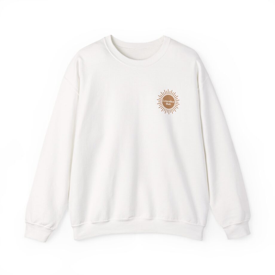 Elyse Myers I Receive That Unisex Heavy Blend™ Crewneck Sweatshirt
