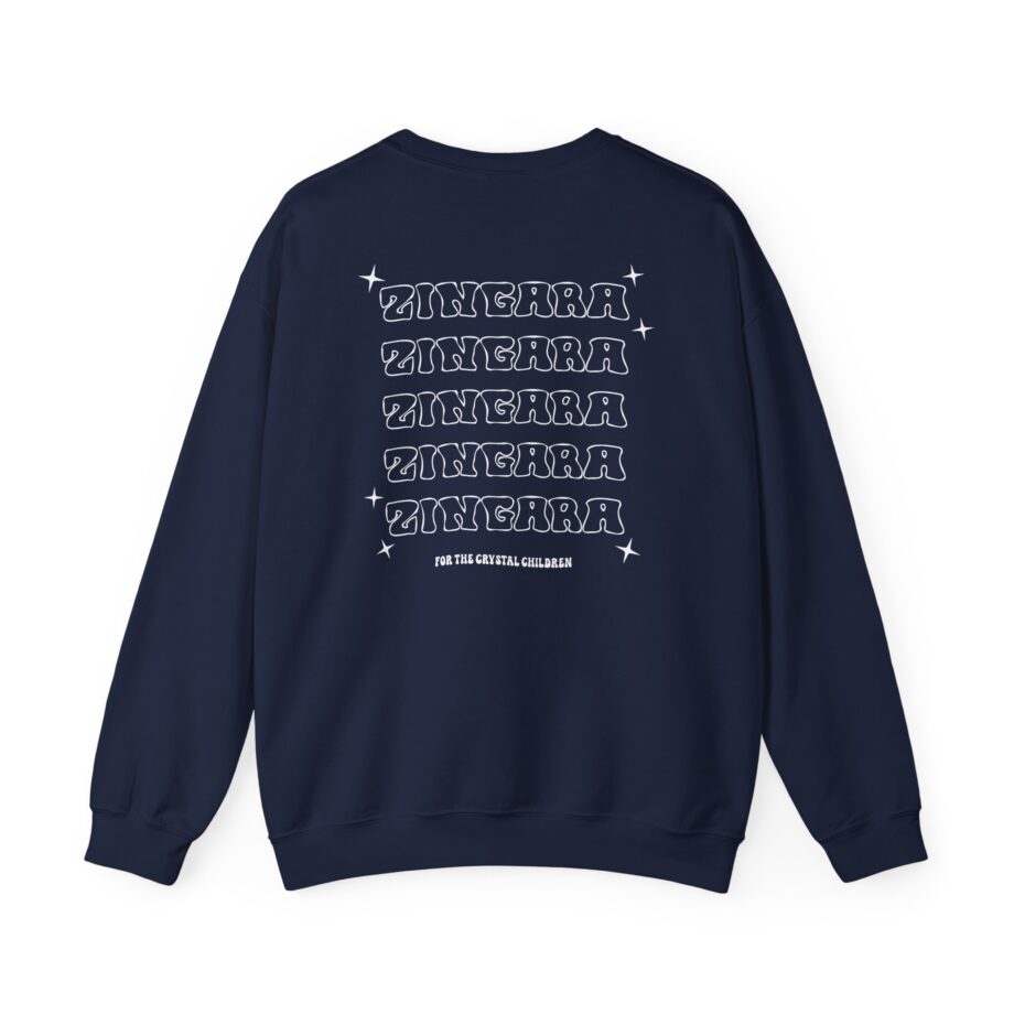Zingara Lotus Unisex Heavy Blend™ Crewneck Sweatshirt
