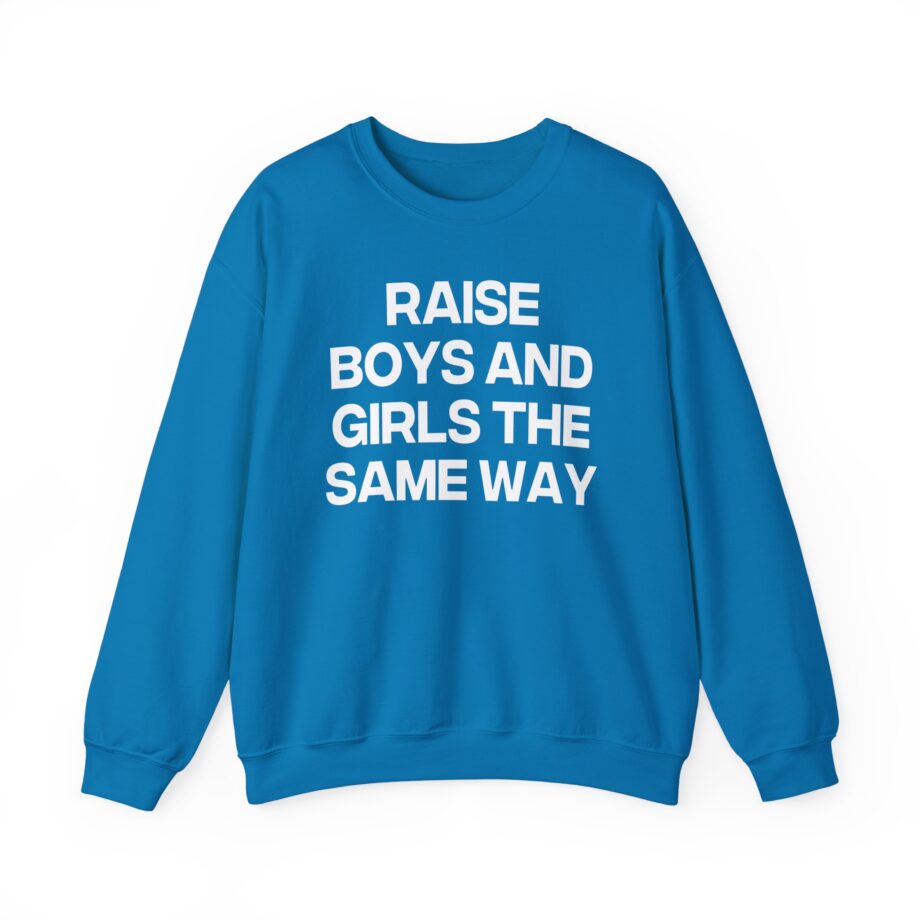 Jenny Holzer Raise the Same Way Unisex Heavy Blend™ Crewneck Sweatshirt
