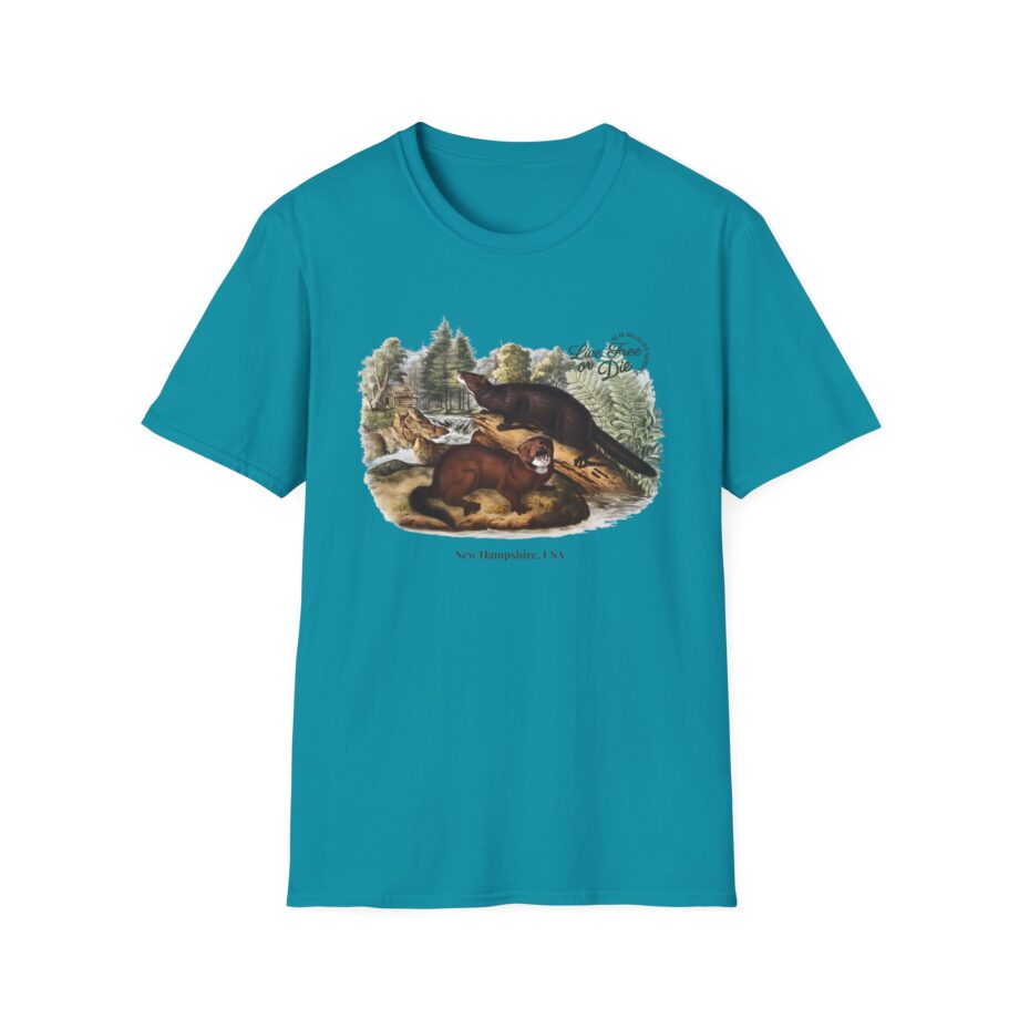 Live Free or Die in Mogul Hampshire Unisex Softstyle T-Shirt