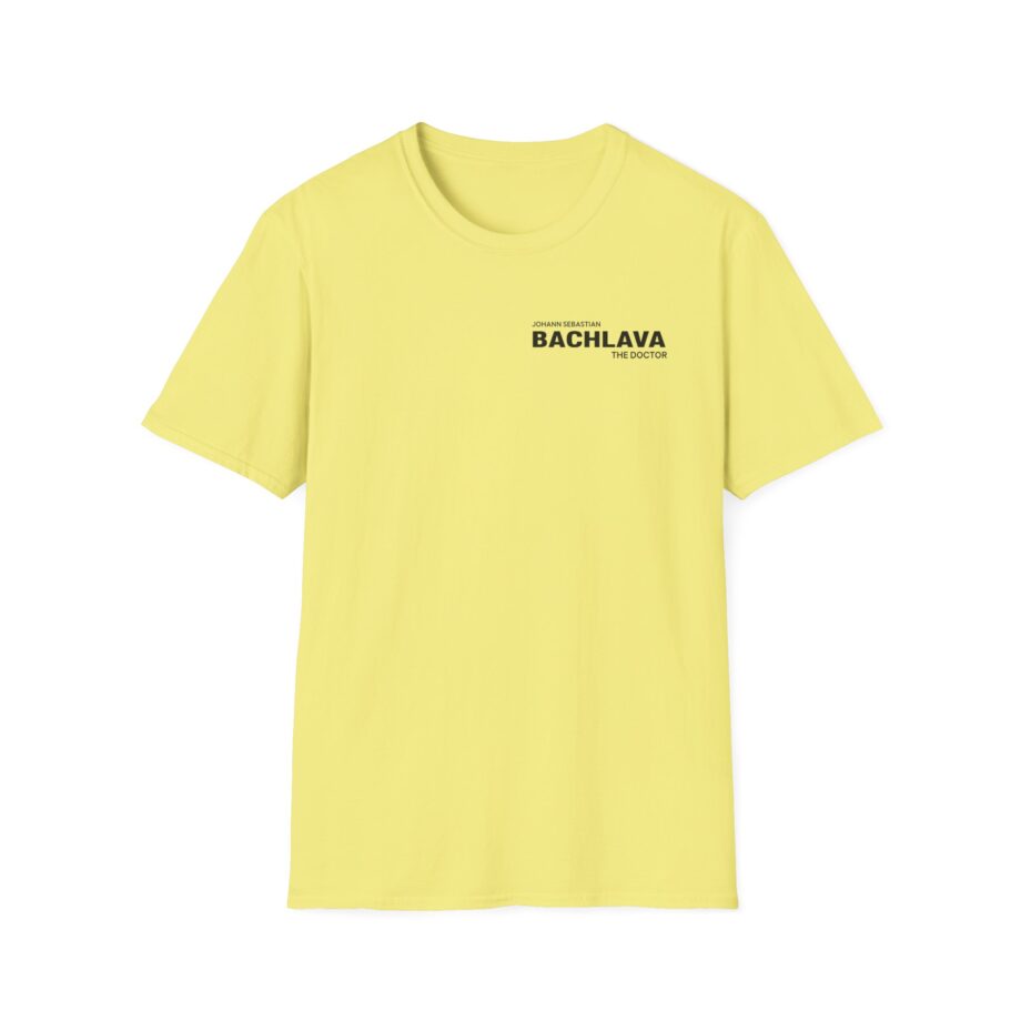 Action Bronson Johann Sebastian Bachlava the Doctor Unisex Softstyle T-Shirt