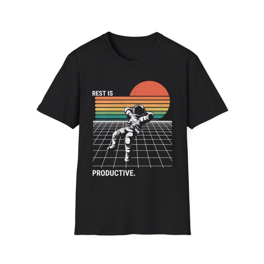 Elyse Myers: Rest is Productive Unisex Softstyle T-Shirt