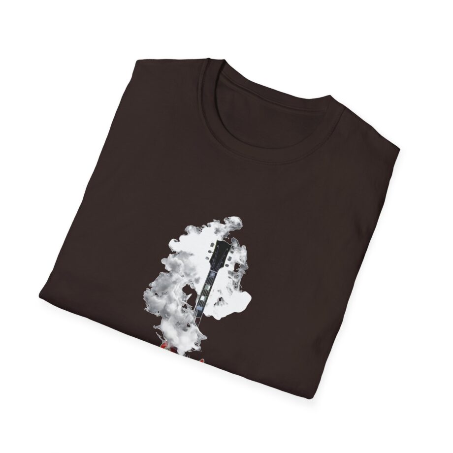 Ace Frehley Smoking Guitar Unisex Softstyle T-shirt