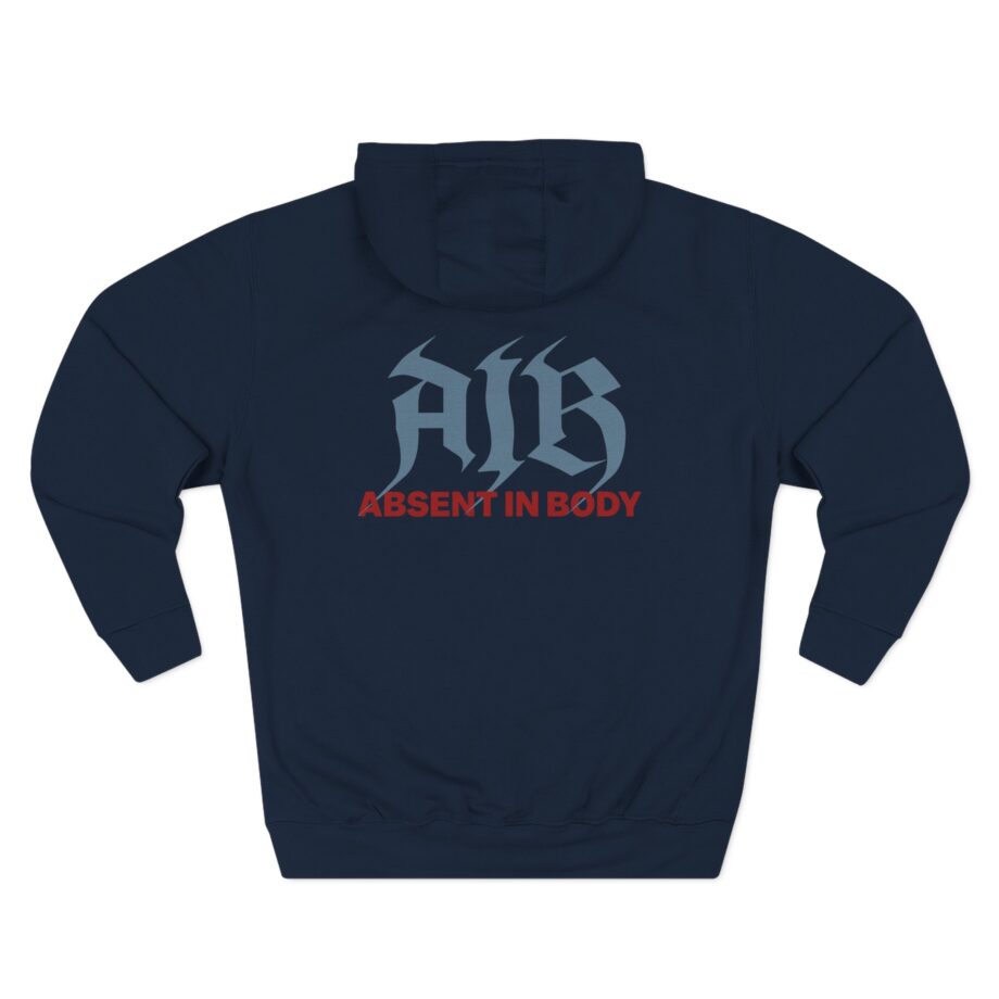 Absent in Body Three-Panel Fleece Hoodie