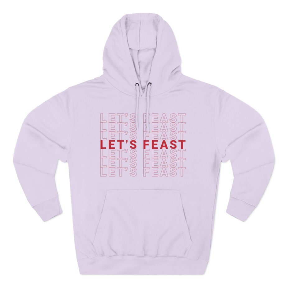 Elyse Myers Let’s Feast Three-Panel Fleece Hoodie