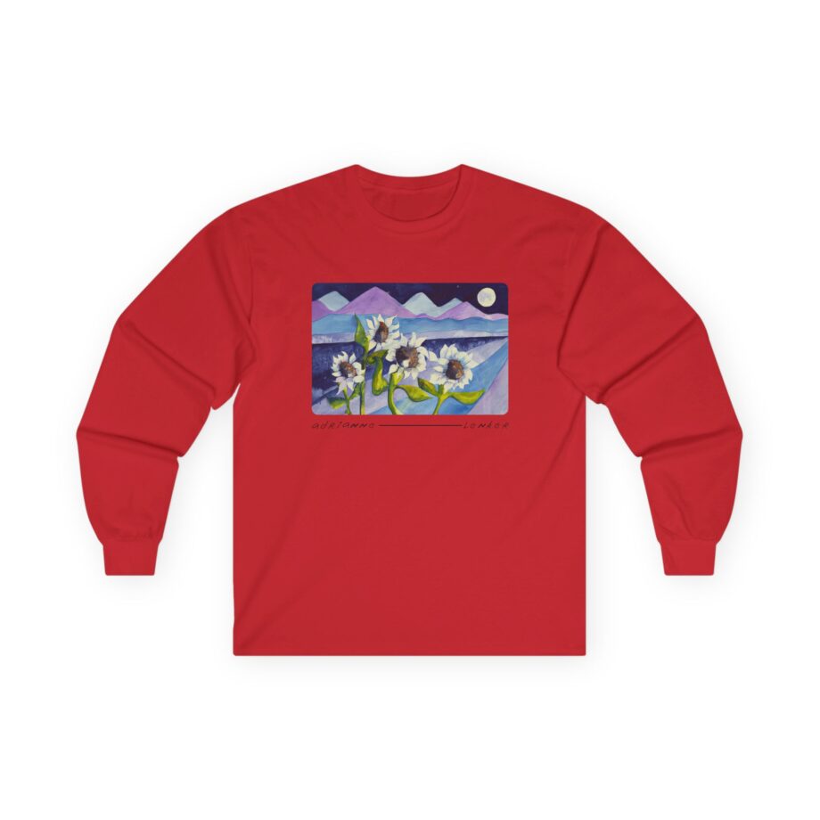 Adrianne Lenker Mema Moonflowers Unisex Ultra Cotton Long Sleeve Tee
