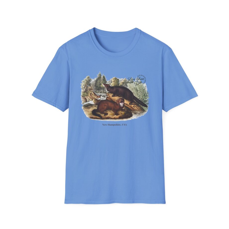 Live Free or Die in Mogul Hampshire Unisex Softstyle T-Shirt