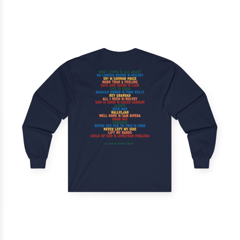Forrest Frank Child of God Tracklist Unisex Ultra Cotton Long Sleeve Tee