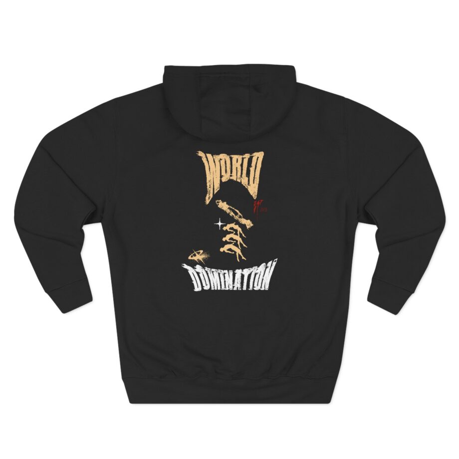 Adin Ross  Brand Risk Three-Panel Fleece Hoodie