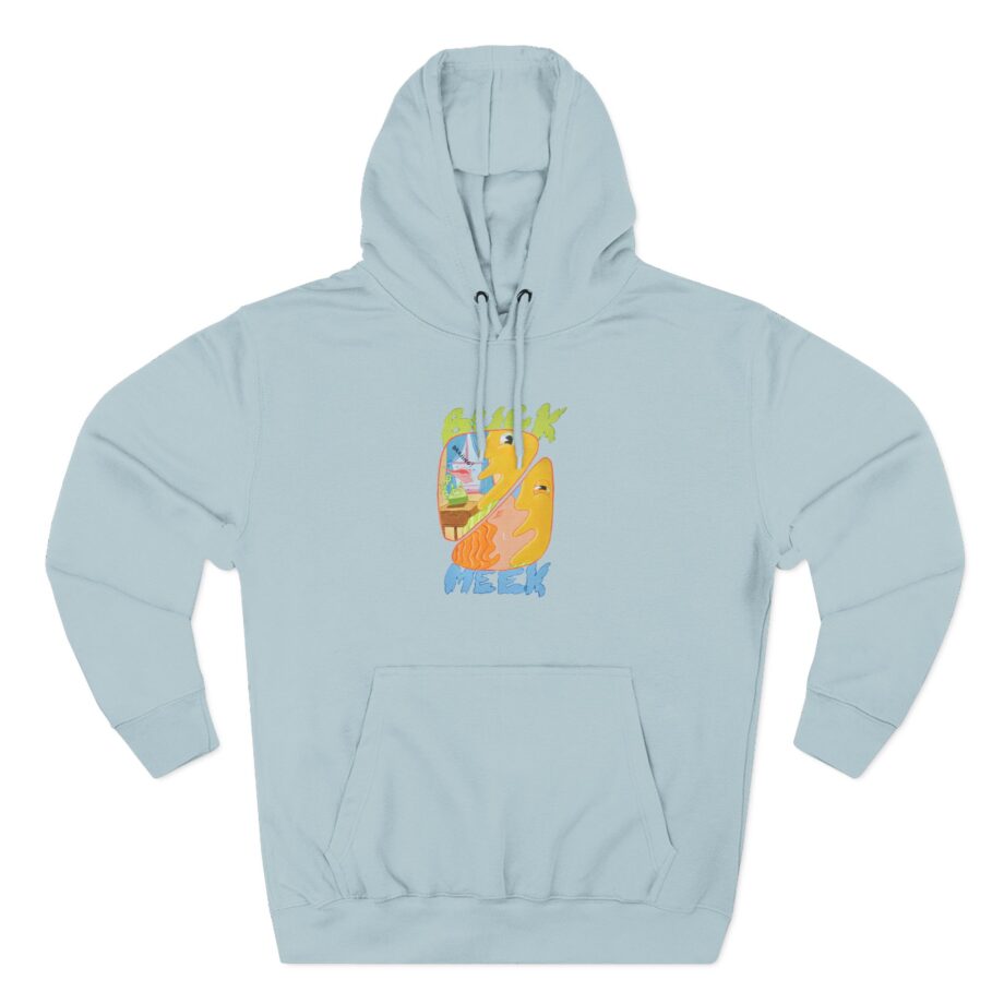 Adrianne Lenker Buck Meek Ringing Shell Three-panel Fleece Hoodie