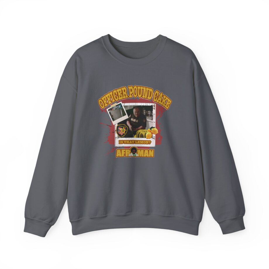 Afroman Officer Pound Cake Unisex Heavy Blend™ Crewneck Sweatshirt