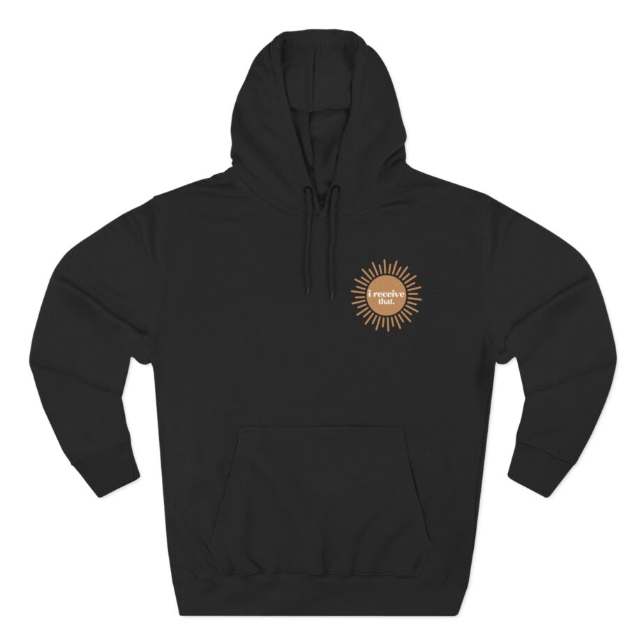 Elyse Myers I Receive That Three-Panel Fleece Hoodie