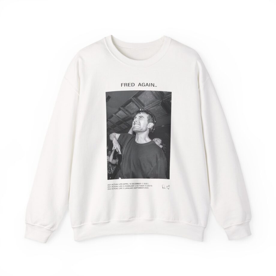 Fred Again Album Unisex Heavy Blend™ Crewneck Sweatshirt