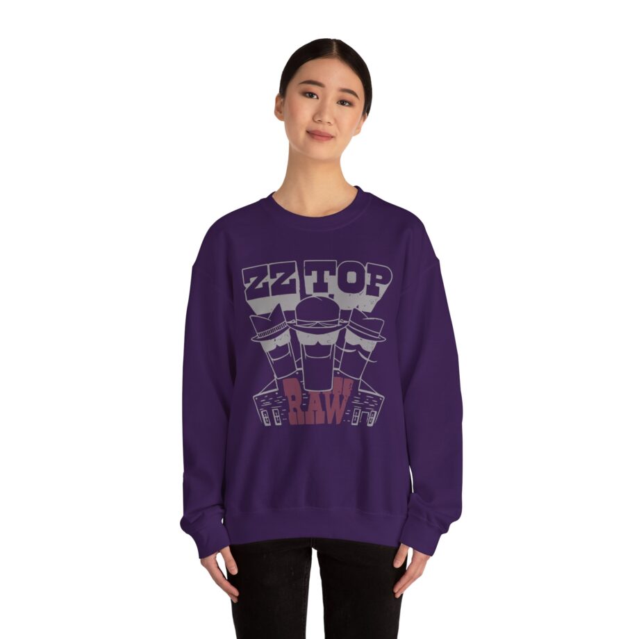 Zz Top Raw Unisex Heavy Blend™ Crewneck Sweatshirt