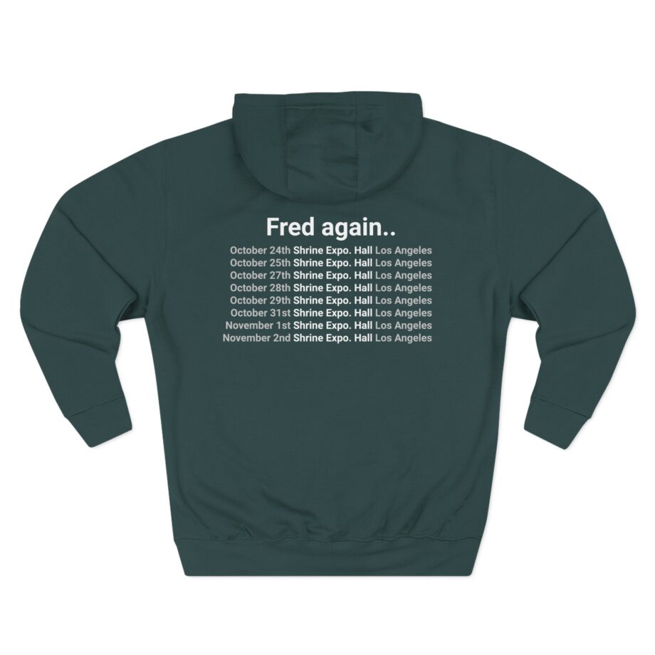 Fred Again Shrine Again Three-Panel Fleece Hoodie