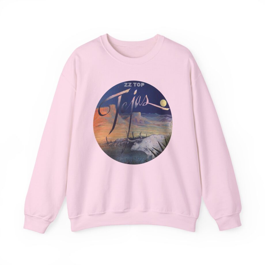 Zz Top 1976 Tejas Beige Unisex Heavy Blend™ Crewneck Sweatshirt