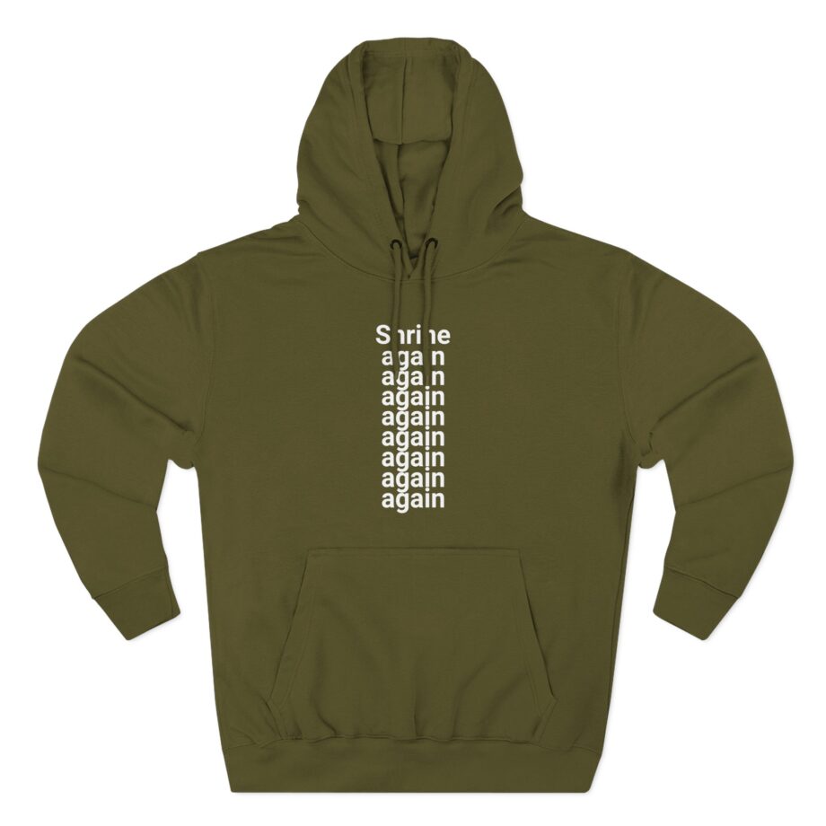 Fred Again Shrine Again Three-Panel Fleece Hoodie