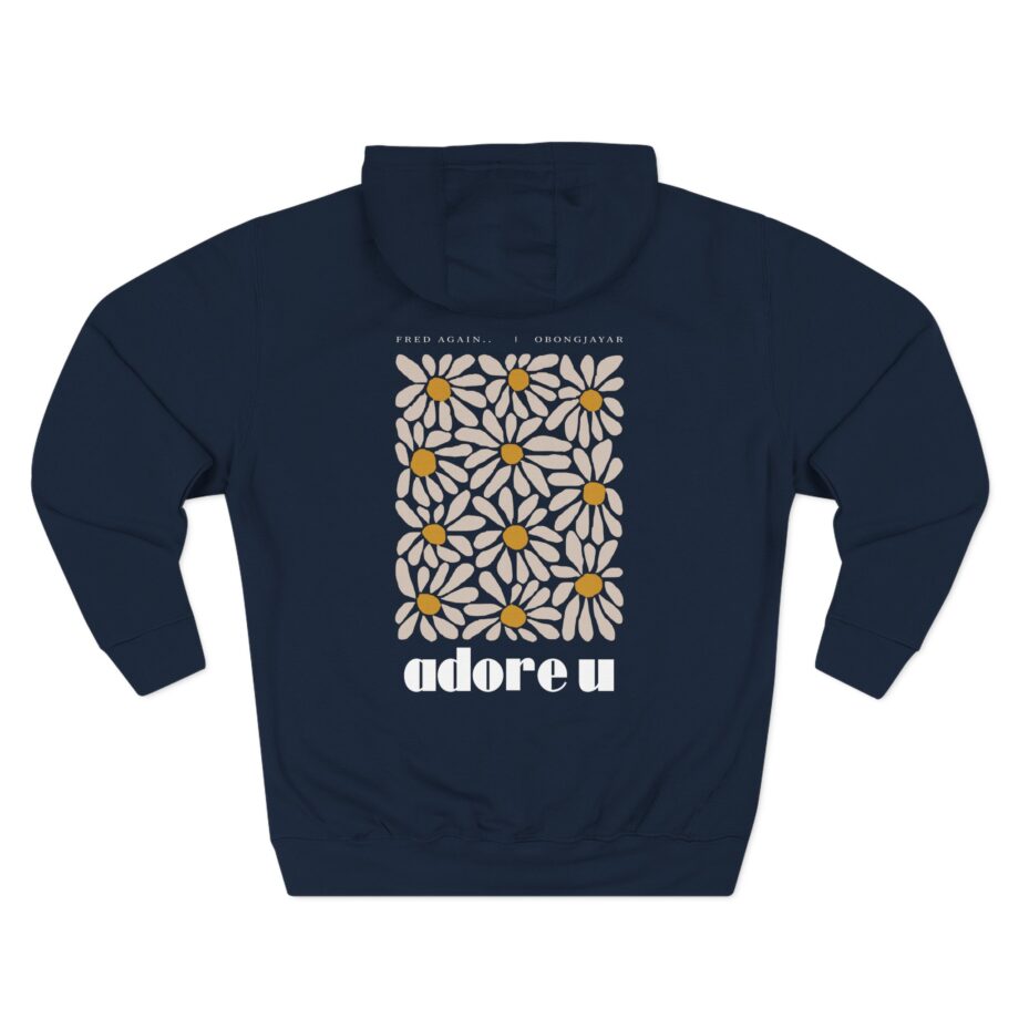 Adore U x Fred Again Three-Panel Fleece Hoodie