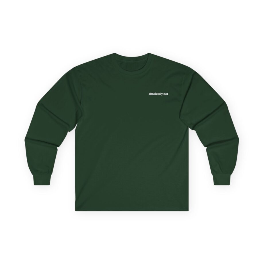 Elyse Myers Absolutely Not Unisex Ultra Cotton Long Sleeve Tee