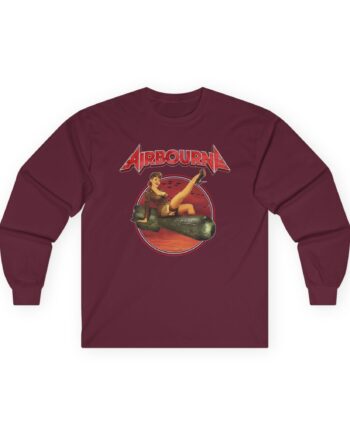 Airbourne Bomb Girl Unisex Ultra Cotton Long Sleeve Tee