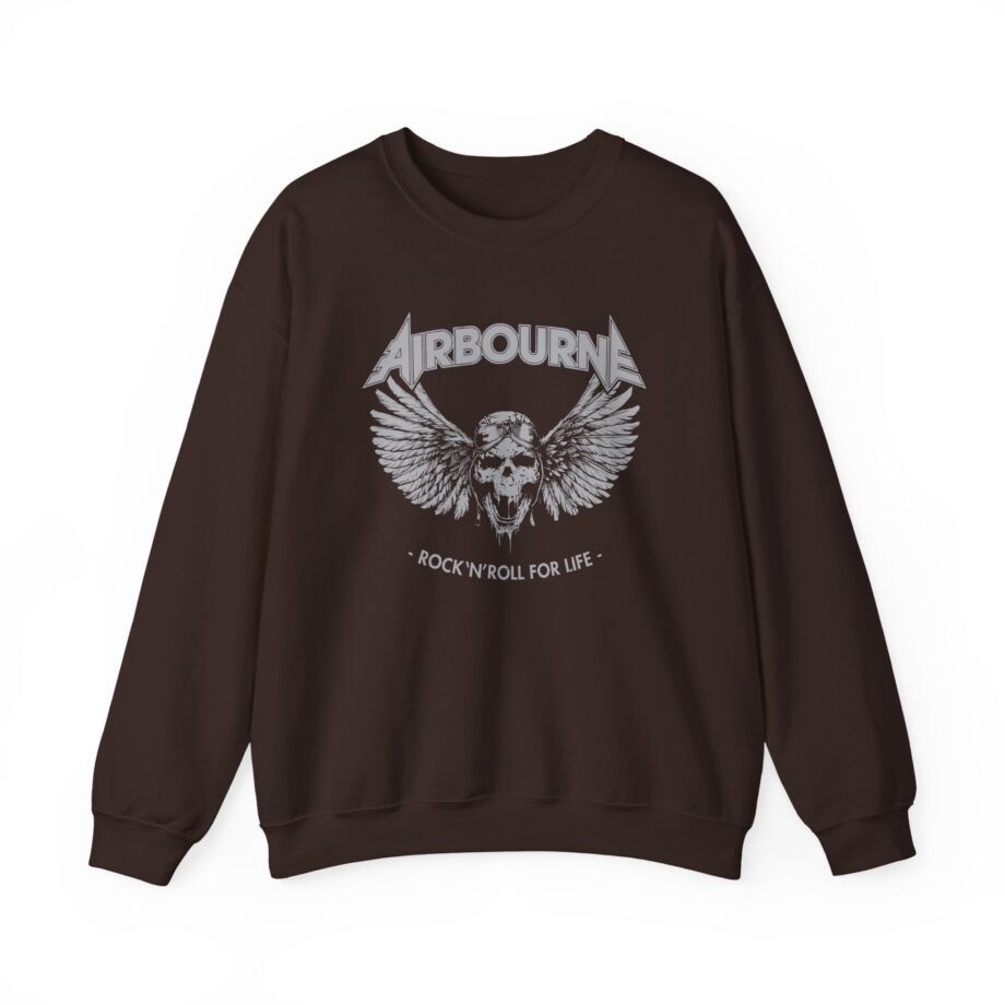 Airbourne - Rock N Roll for Life Unisex Heavy Blend™ Crewneck Sweatshirt