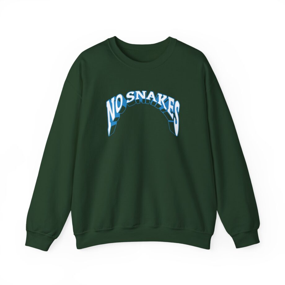 Zerkaa No Snakes Unisex Heavy Blend™ Crewneck Sweatshirt