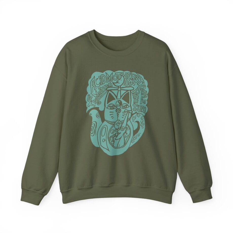 Acid Mothers Temple Teapot Unisex Heavy Blend™ Crewneck Sweatshirt