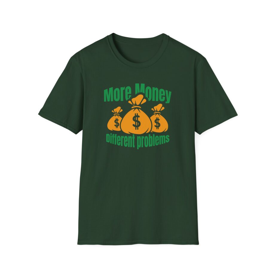 Aba and Preach More Money Different Problems Unisex Softstyle T-Shirt