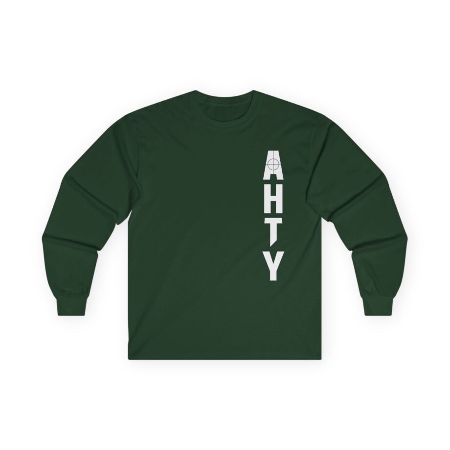 All Hail the Yeti Side Logo Unisex Ultra Cotton Long Sleeve Tee