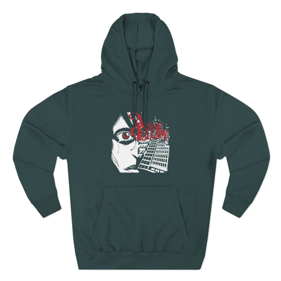 A Static Lullaby Asl Album Three-Panel Fleece Hoodie