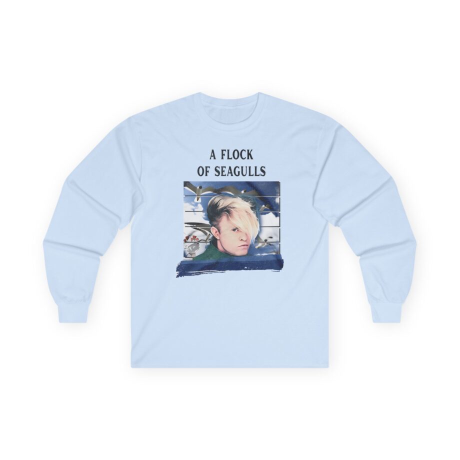 A Flock of Seagulls Birds in Flight Unisex Ultra Cotton Long Sleeve Tee