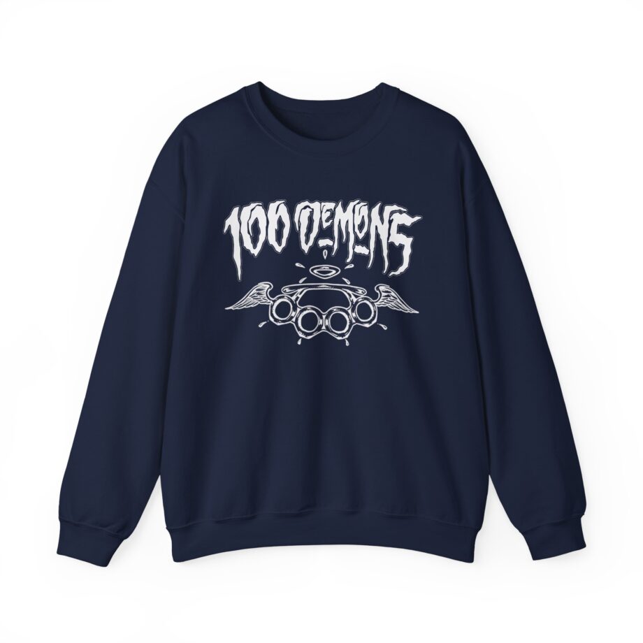 100 Demons Spade Sickle Unisex Heavy Blend™ Crewneck Sweatshirt