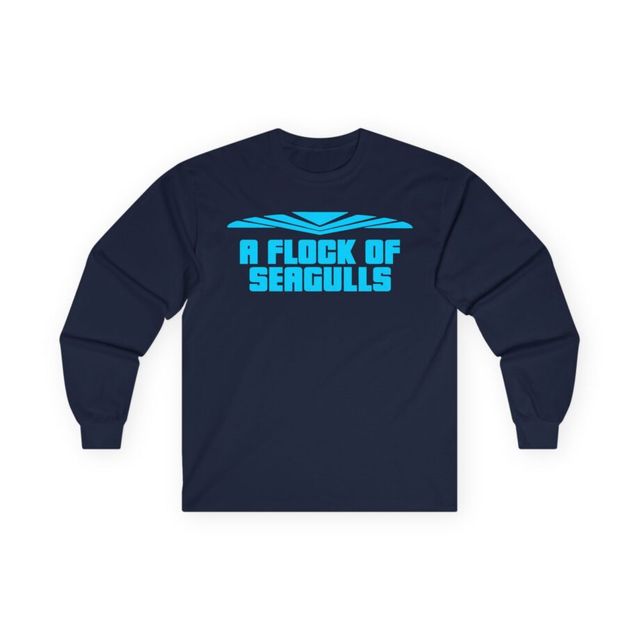 A Flock of Seagulls Logo Unisex Ultra Cotton Long Sleeve Tee