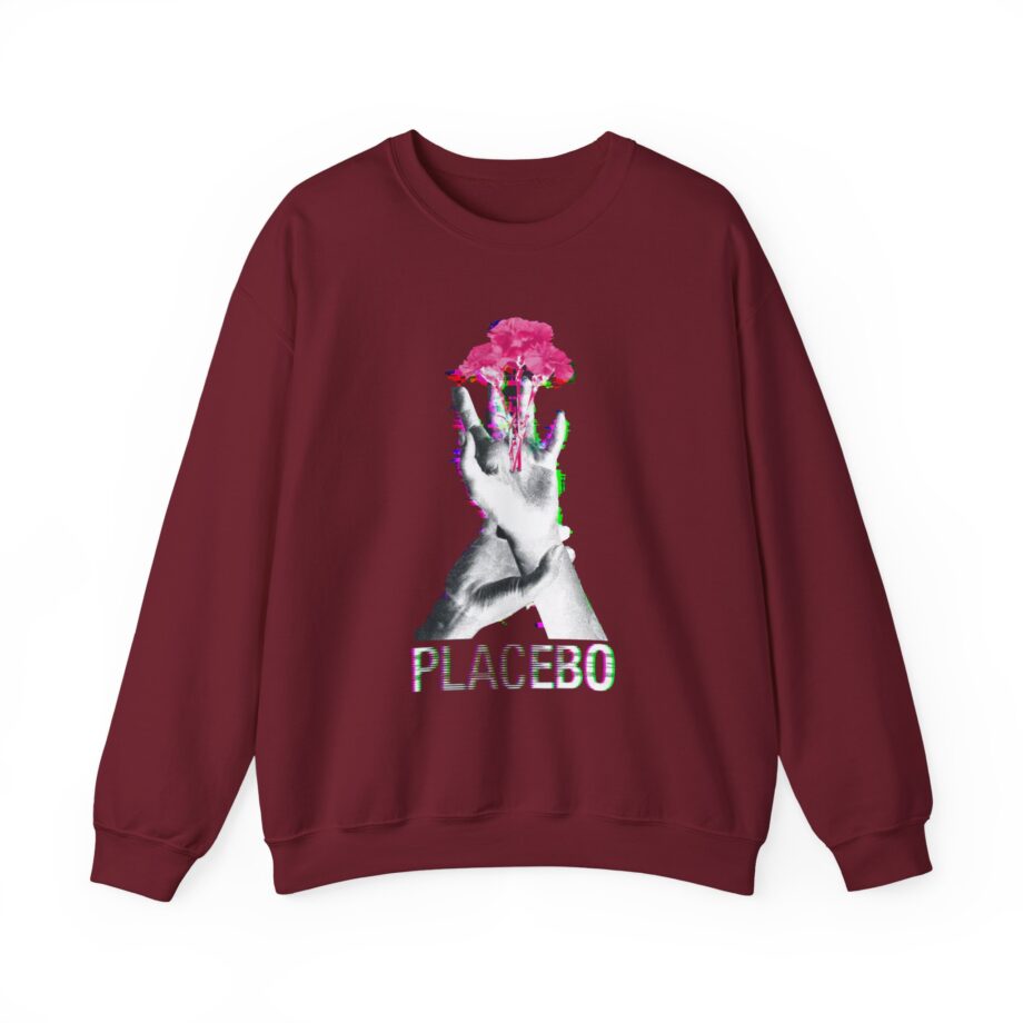 Placebo Flower Hand Unisex Heavy Blend™ Crewneck Sweatshirt
