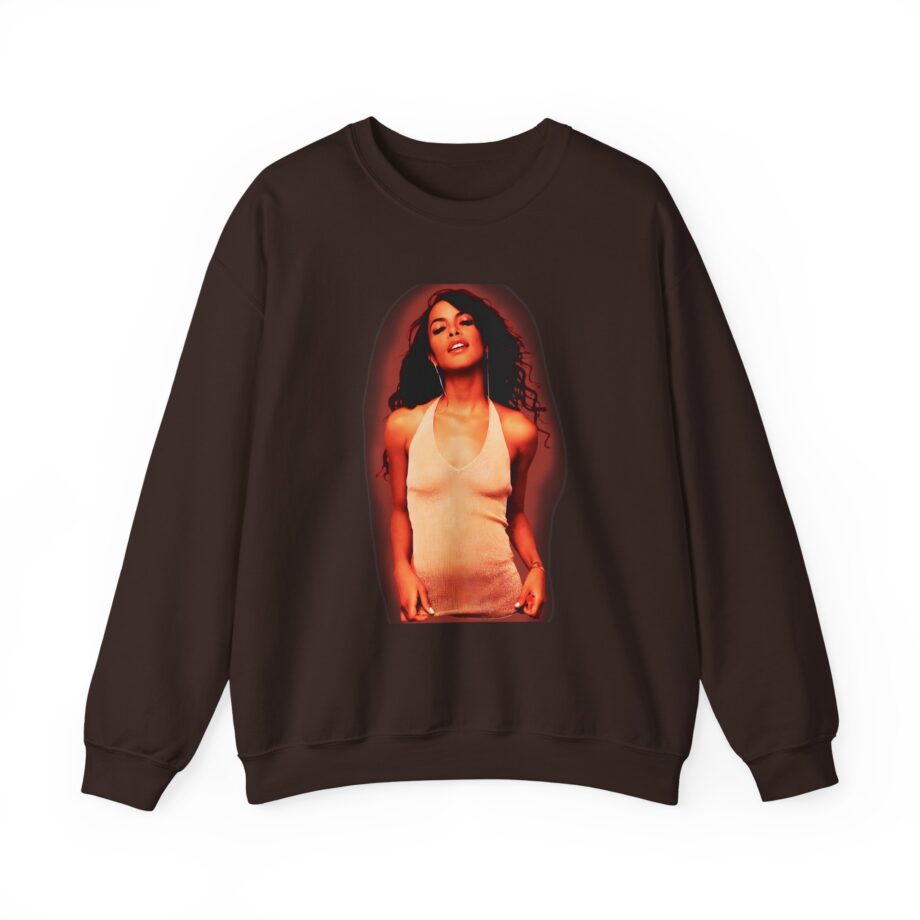 Aaliyah Glow LS Unisex Heavy Blend™ Crewneck Sweatshirt