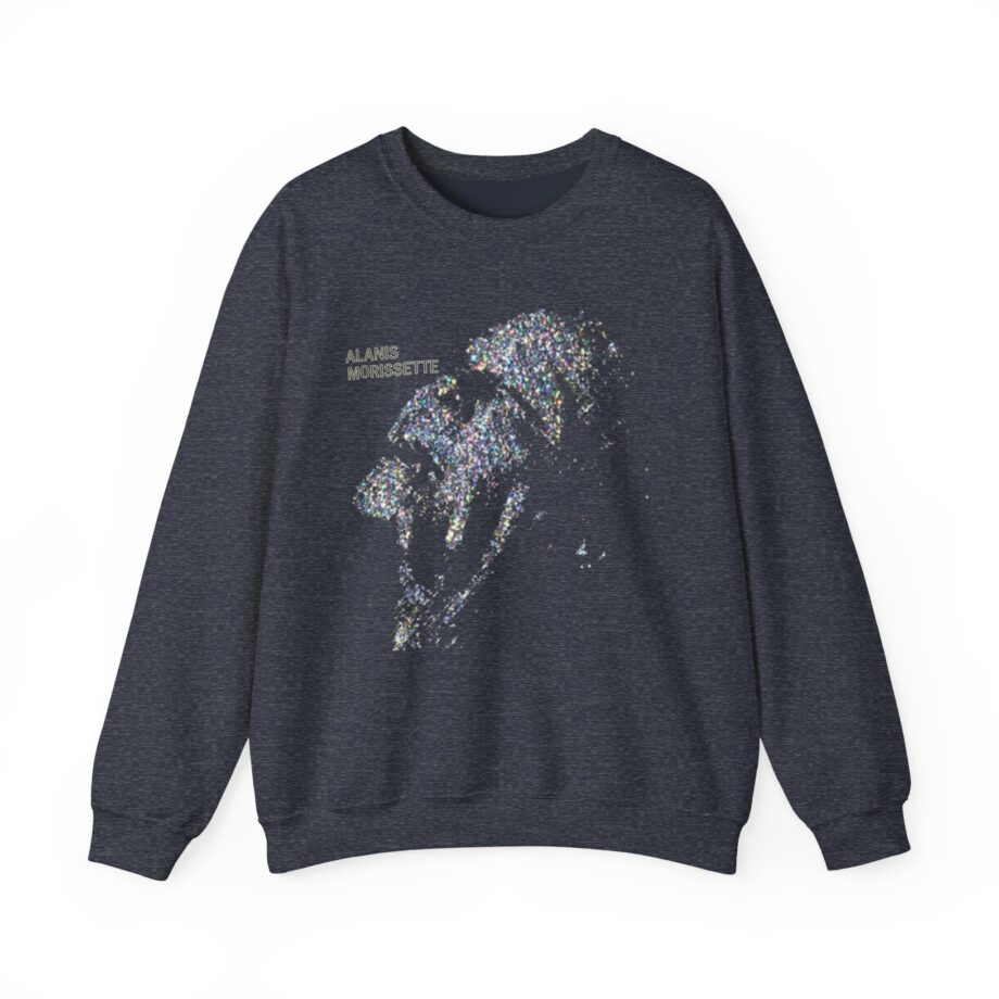 Alanis Morissette Such Pretty Forks Glitter Unisex Heavy Blend™ Crewneck Sweatshirt