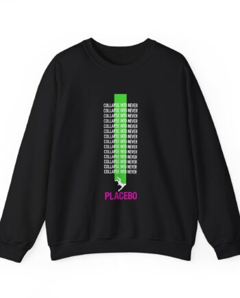 Placebo Collapse Into Never Unisex Heavy Blend™ Crewneck Sweatshirt