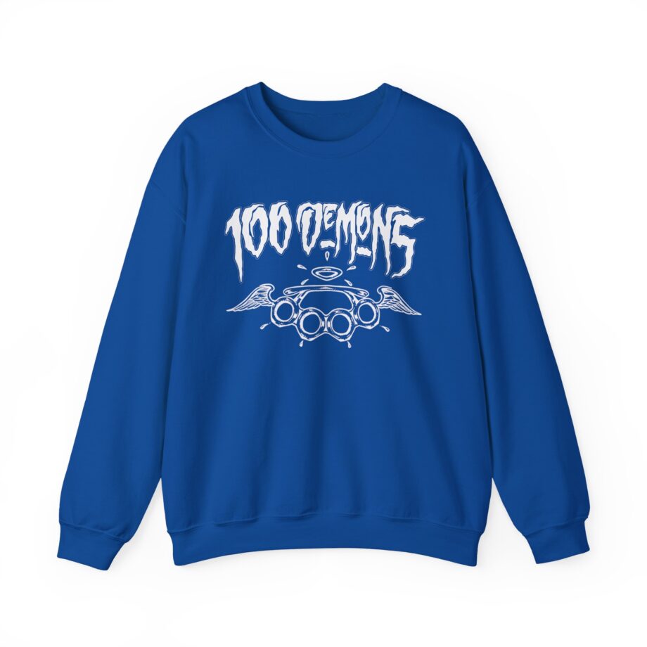 100 Demons Spade Sickle Unisex Heavy Blend™ Crewneck Sweatshirt
