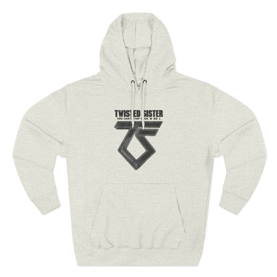 Can't Stop Rock 'n' Roll Twisted Sister Three-Panel Fleece Hoodie