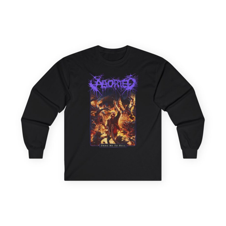 Aborted Drag Me to Hell Unisex Ultra Cotton Long Sleeve Tee