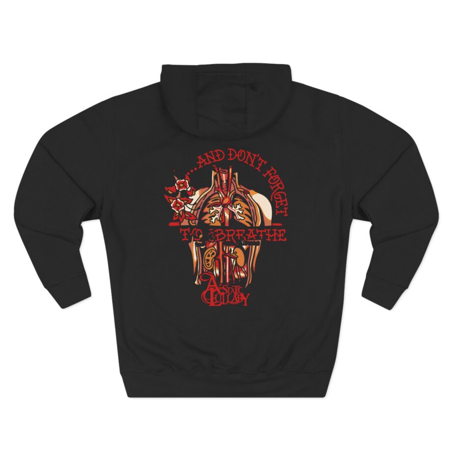 A Static Lullaby Adftb Three-Panel Fleece Hoodie