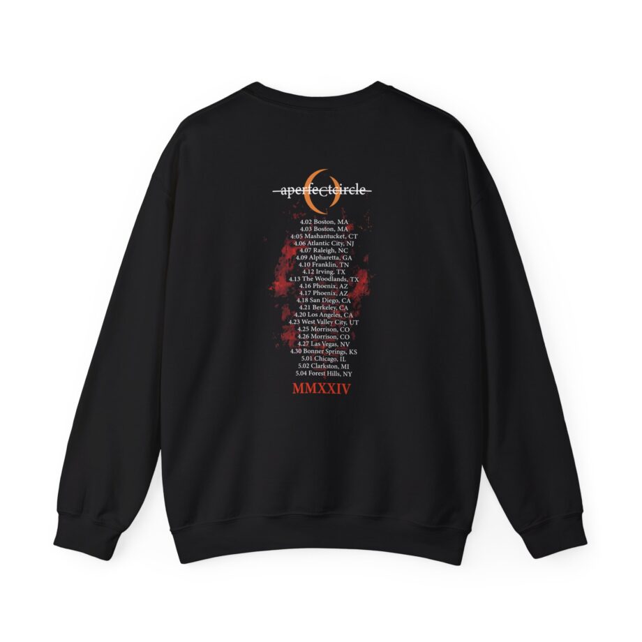 A Perfect Circle Logo Itin Unisex Heavy Blend™ Crewneck Sweatshirt