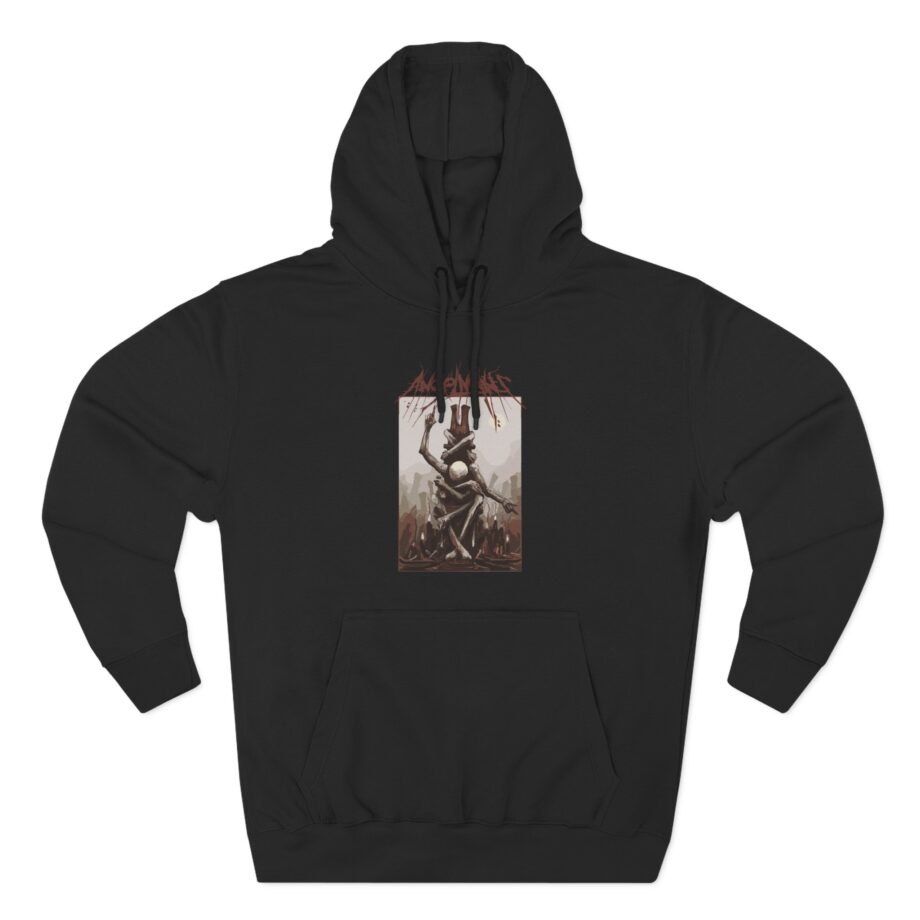 Angelmaker Exit Signs Three-Panel Fleece Hoodie