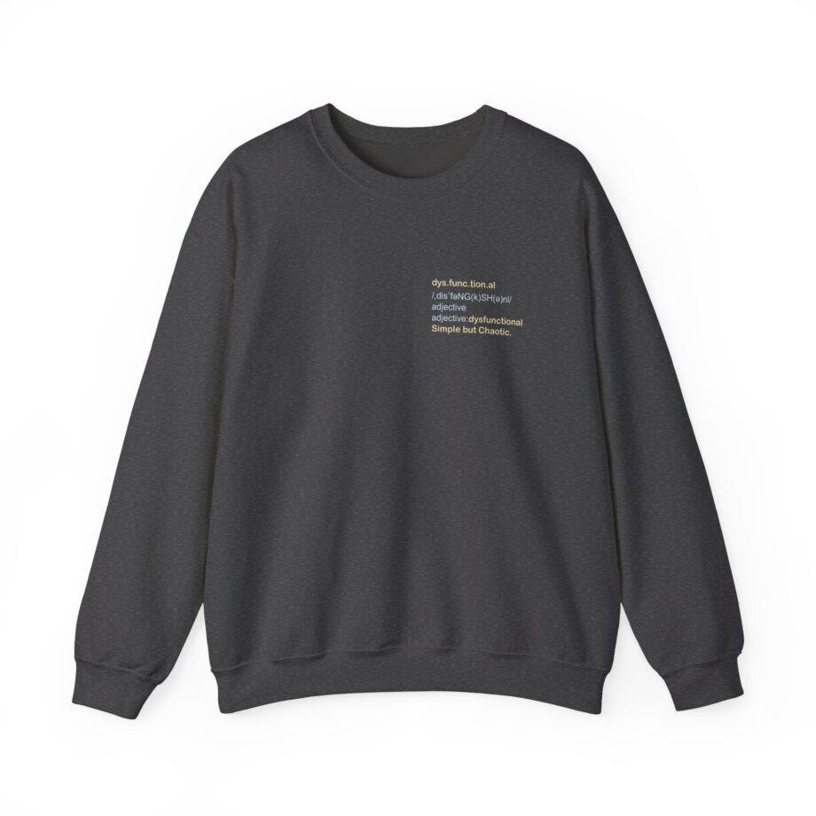 Alex Warren Dysfunctional Unisex Heavy Blend™ Crewneck Sweatshirt