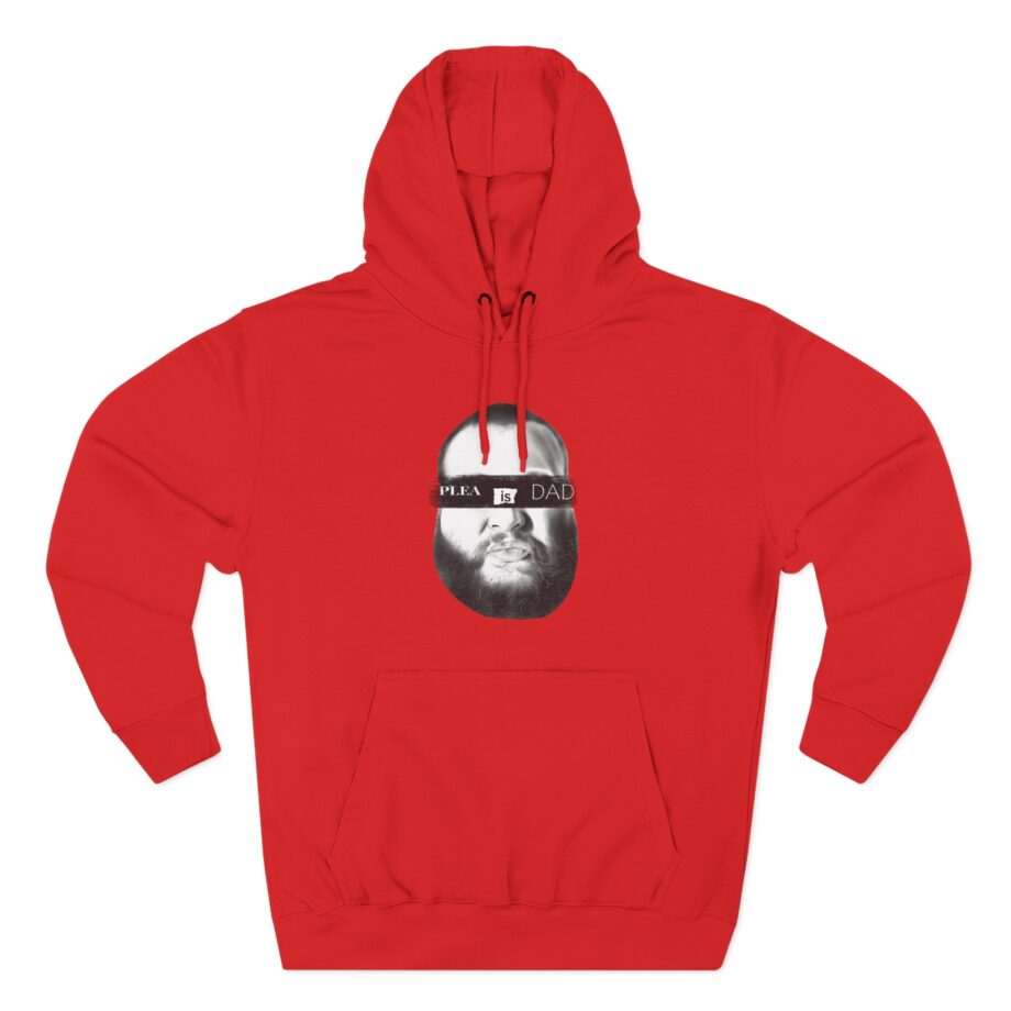 Jarrod's a Plea for Purging Three-Panel Fleece Hoodie